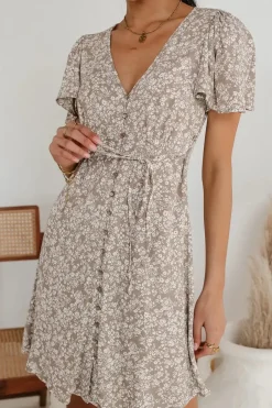 Bohme Abbie Floral Mini Dress in