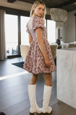 Bohme Aisling Bubble Mini Dress in