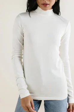 Bohme Alani Mock Neck Top in