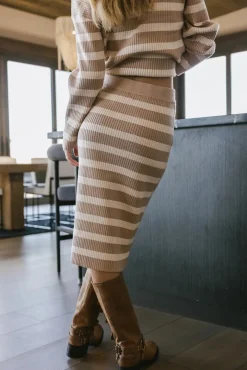 Bohme Alani Striped Skirt in