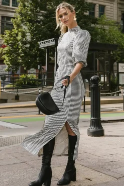 Bohme Alex Gingham Dress in