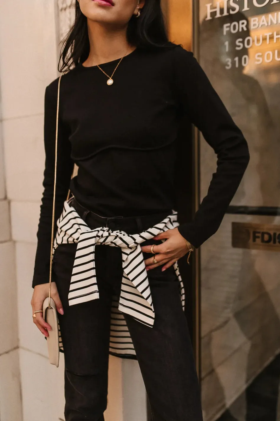 Bohme Alexa Long Sleeve Top in
