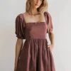 Bohme Alexis Satin Mini Dress in