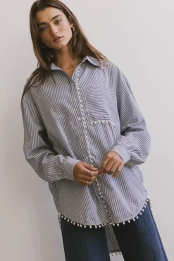 Bohme Allison Pearl Button Up