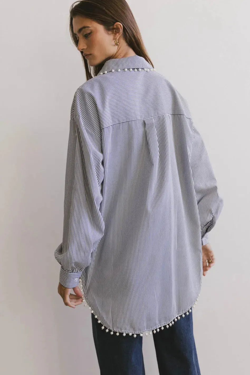 Bohme Allison Pearl Button Up