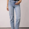 Bohme Amelia Straight Leg Jeans in Light Wash - FINAL SALE