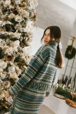 Bohme Amelia Striped Knit Sweater