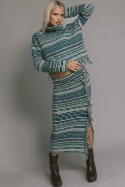 Bohme Amelia Striped Knit Sweater