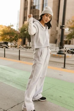Bohme Amy Cropped Sleeveless Hoodie in - FINAL SALE