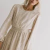 Bohme Andee Embroidered Midi Dress in