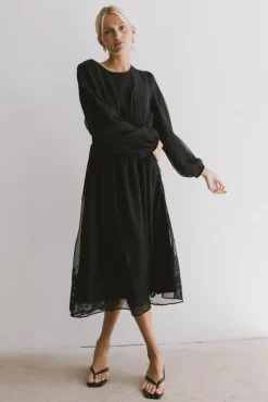 Bohme Andee Embroidered Midi Dress in
