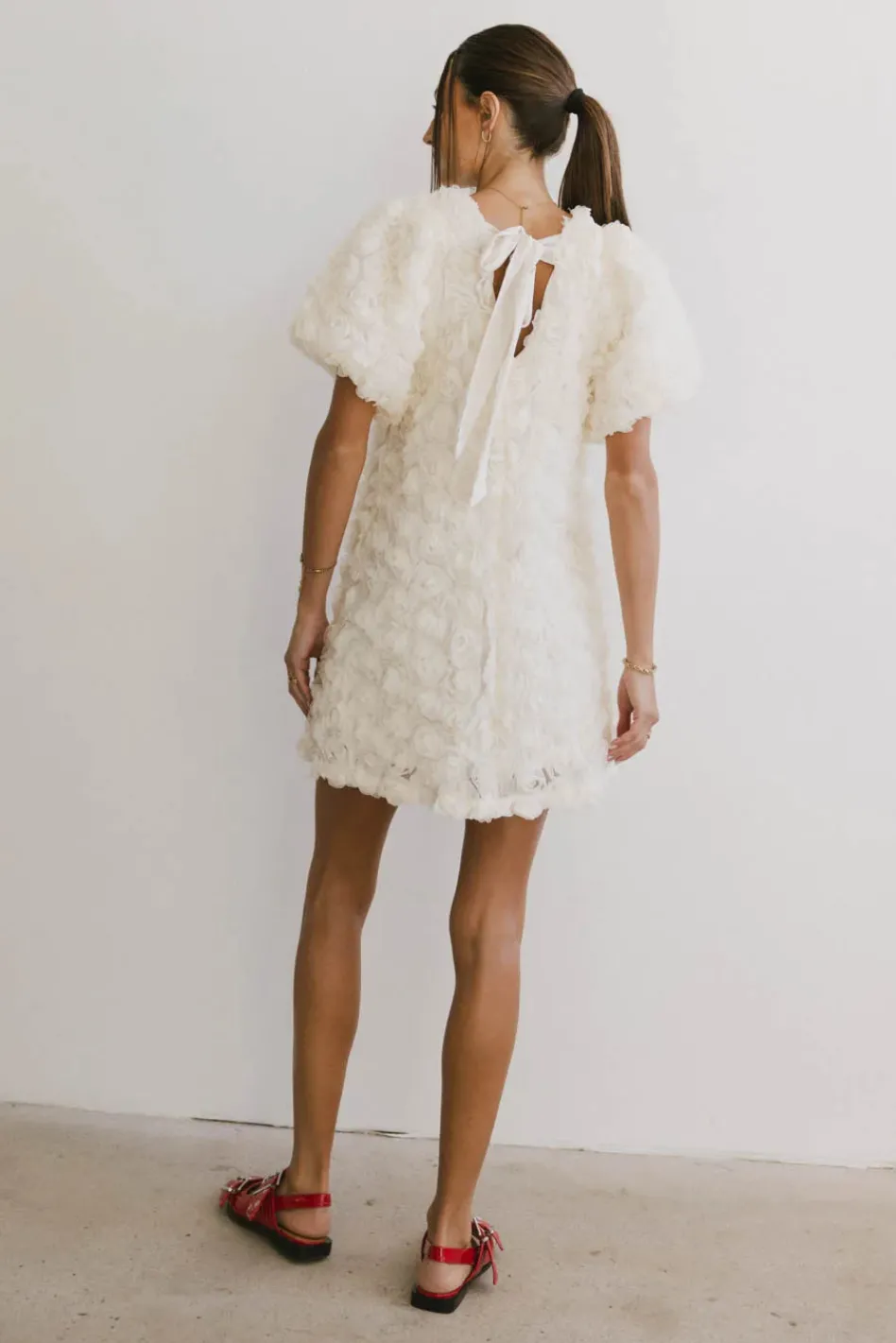 Bohme Andria Rosette Mini Dress