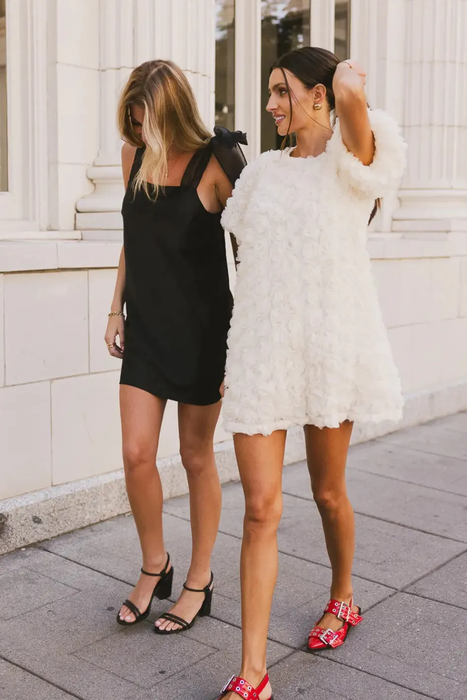 Bohme Andria Rosette Mini Dress