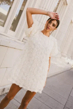Bohme Andria Rosette Mini Dress