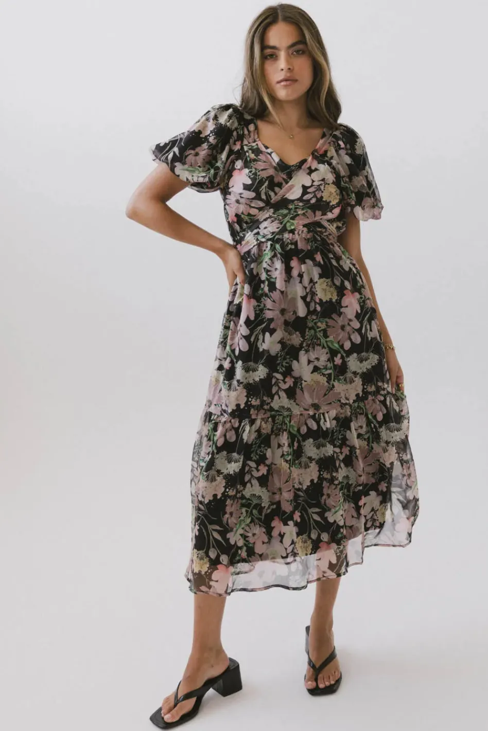 Bohme Angelique Floral Tie Dress in
