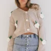 Bohme Annai Floral Cardigan