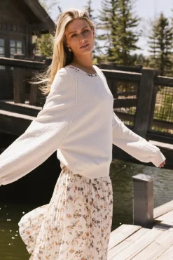 Bohme Annaleah Textured Sweatshirt in