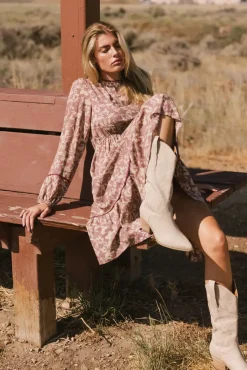 Bohme Arabella Floral Midi Dress