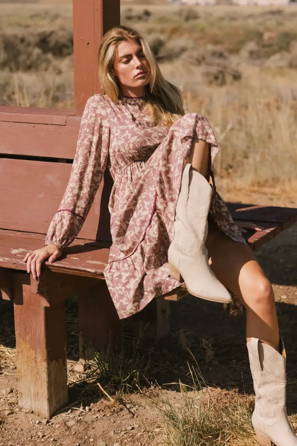 Bohme Arabella Floral Midi Dress
