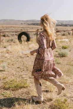 Bohme Arabella Floral Midi Dress