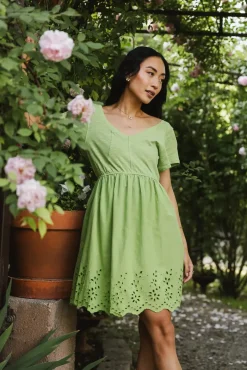 Bohme Aria Eyelet Lace Mini in - FINAL SALE