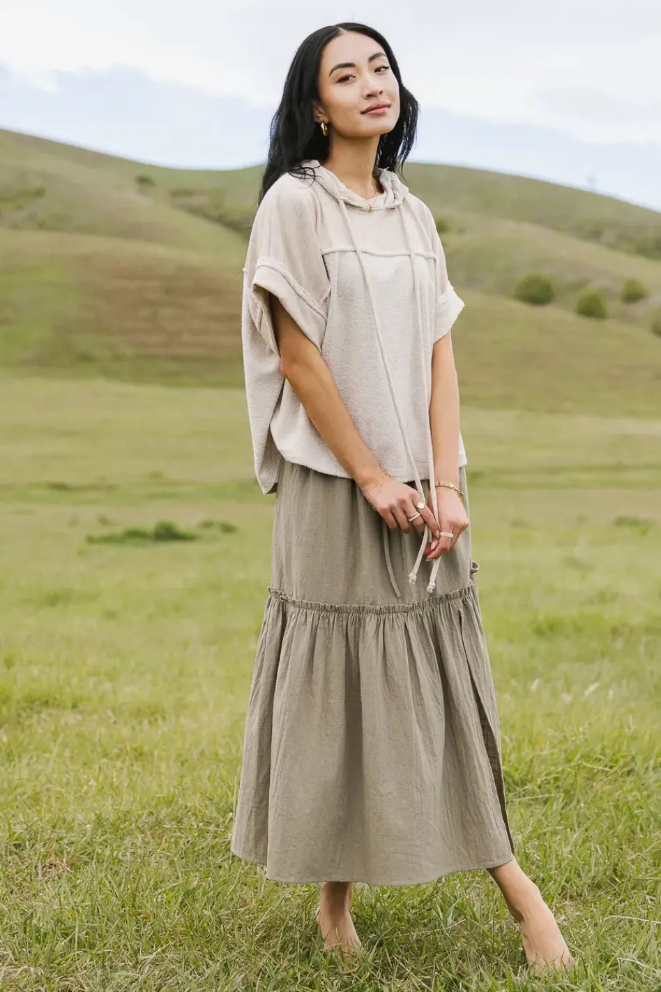 Bohme Aspen Midi Skirt in