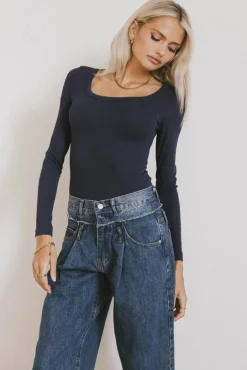 Bohme Audrey Ribbed Top in