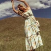 Bohme Ava Floral Midi Dress in - FINAL SALE