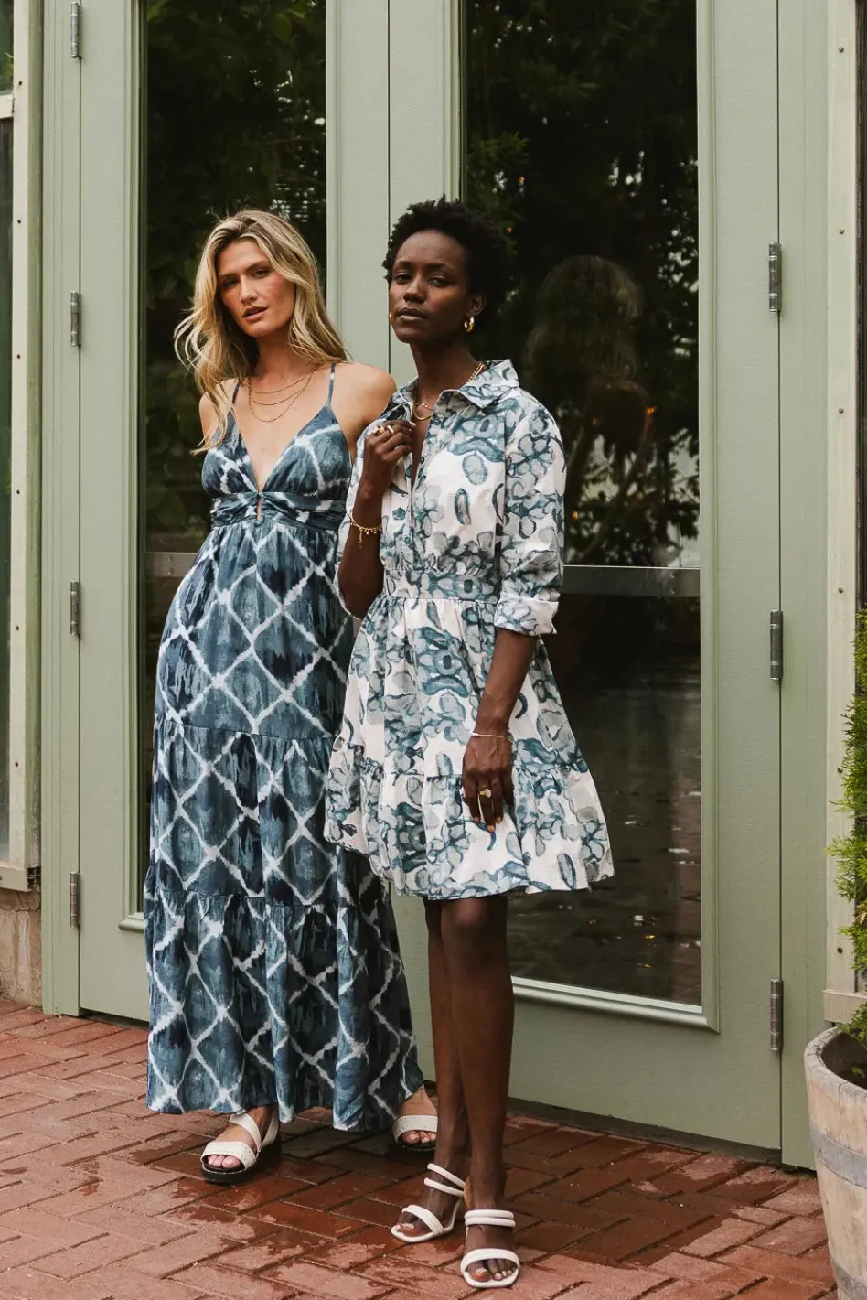 Bohme Azura Printed Maxi Dress
