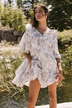 Bohme Bailey Floral Babydoll Dress