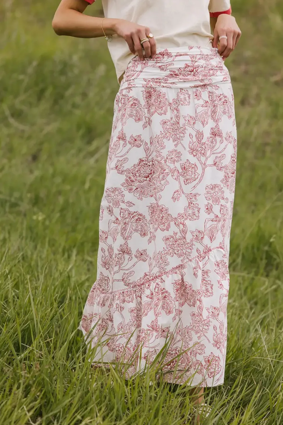 Bohme Bastien Floral Skirt in