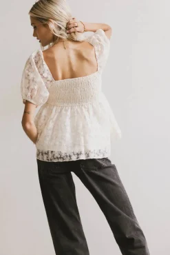 Bohme Baylinn Floral Peplum Top