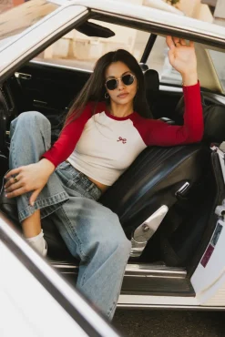 Bohme Becca Raglan Tee in