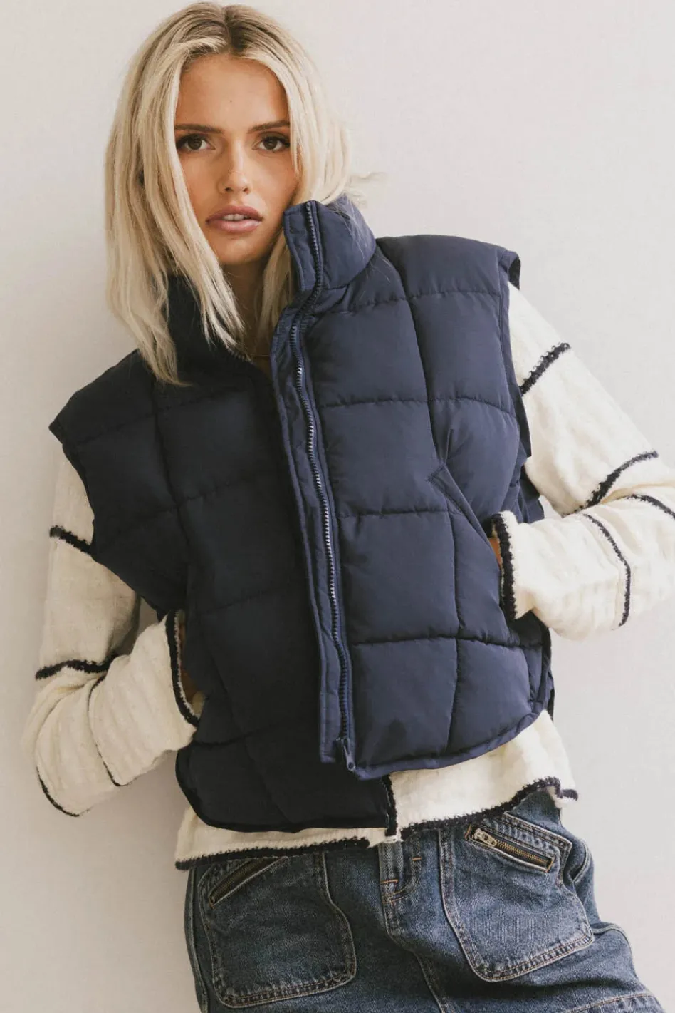 Bohme Bellese Quilted Puffer Vest in