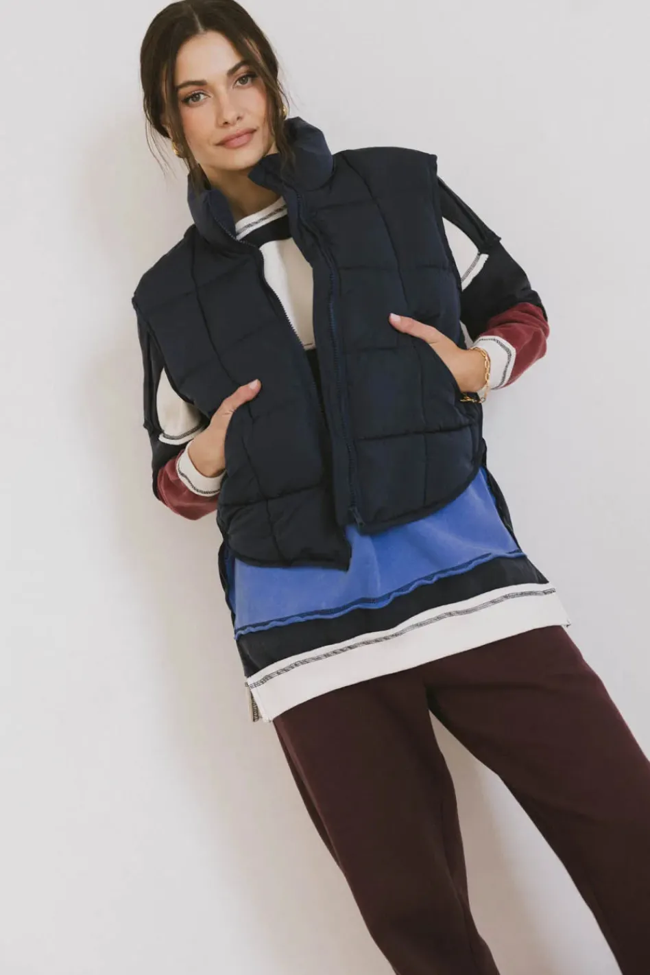 Bohme Bellese Quilted Puffer Vest in