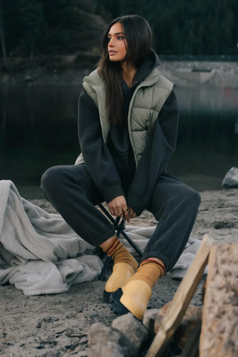 Bohme Bellese Quilted Puffer Vest in