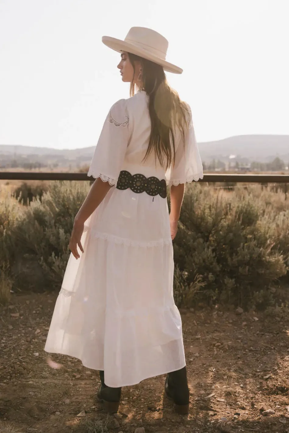 Bohme Berenice Eyelet Lace Dress