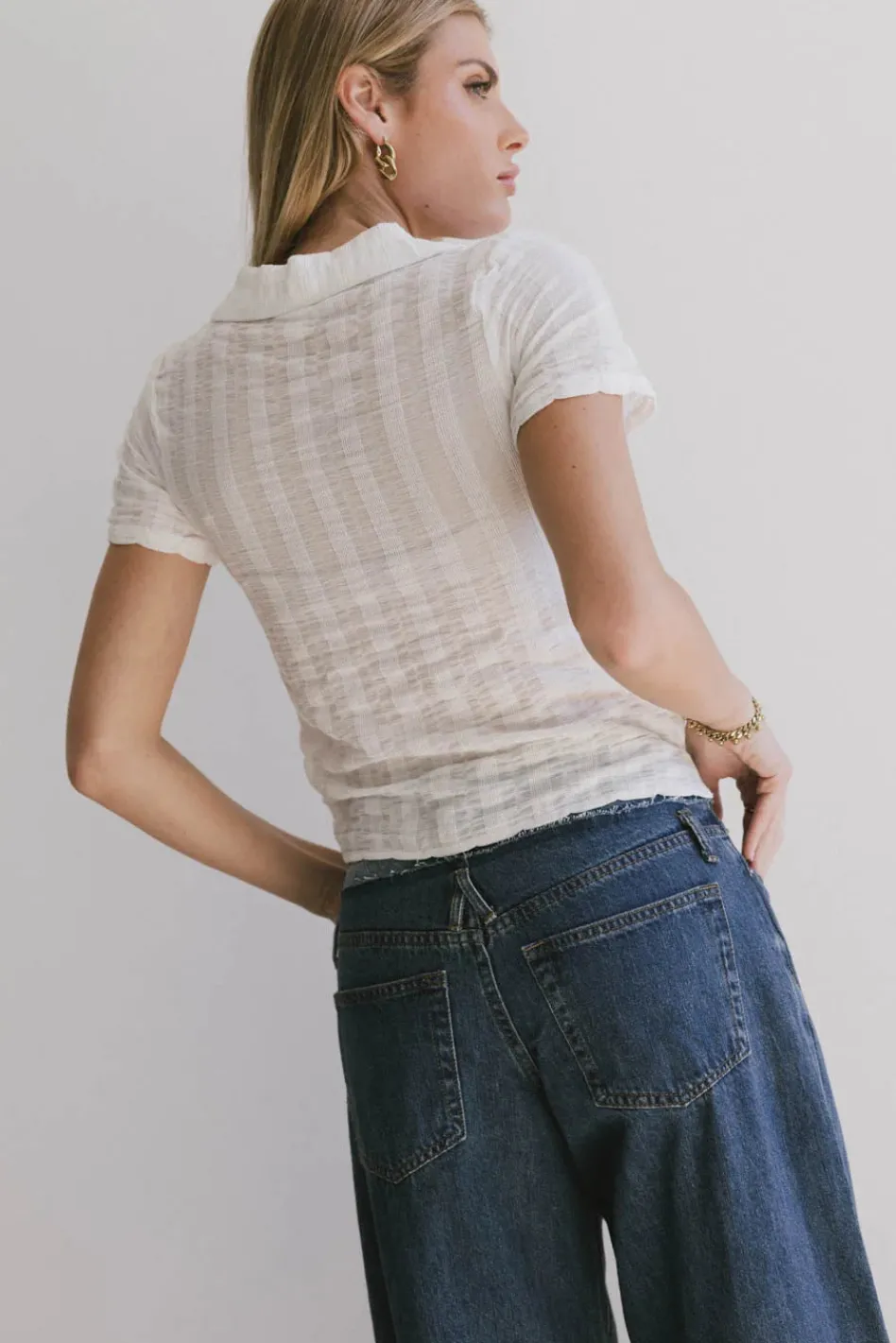 Bohme Berenice Textured Button Up in