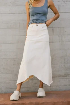 Bohme Blythe Denim Skirt in