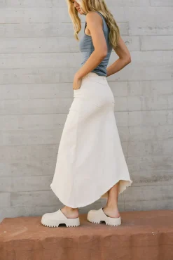 Bohme Blythe Denim Skirt in