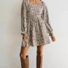 Bohme Blythe Smocked Mini Dress