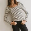 Bohme Bodie Ribbed Top in