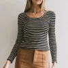 Bohme Bodie Ribbed Top in