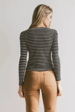 Bohme Bodie Ribbed Top in