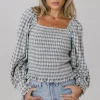 Bohme Brinklee Smocked Blouse in