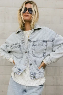 Bohme Bronwyn Jacket in Light Wash