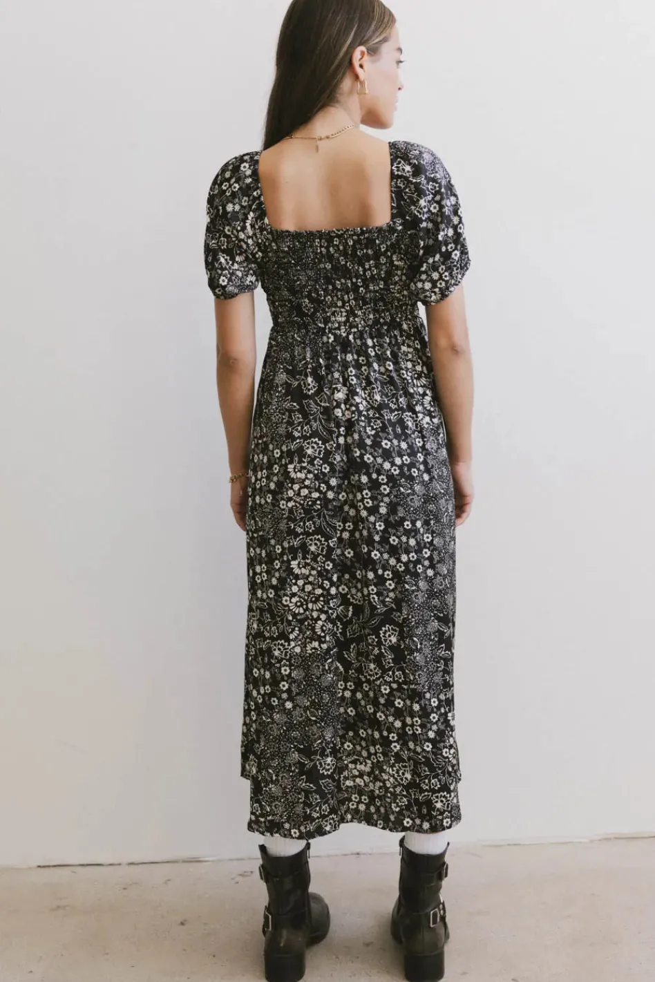 Bohme Brynn Floral Midi Dress
