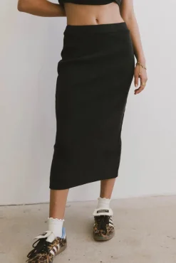 Bohme Calais Ribbed Skirt in