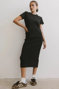 Bohme Calais Ribbed Skirt in