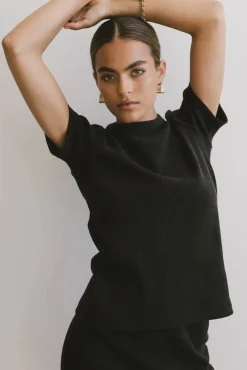 Bohme Calais Ribbed Top in